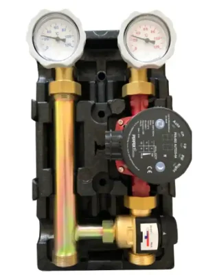 Seizoensaanbieding H-LINE 2541 směšovací čerpadlová jednotka, rozteč 125 mm, G 6/4", s el.říz.čerpadlem PA 25-60/180